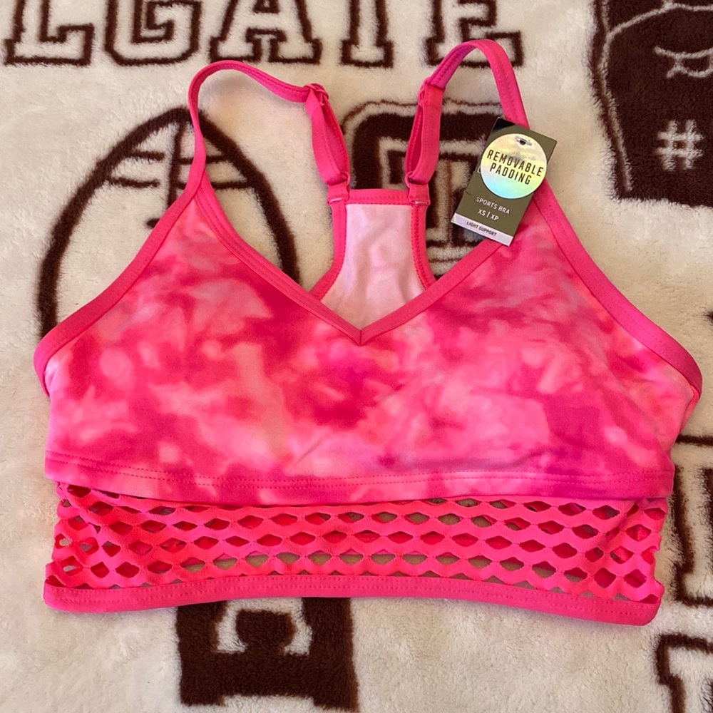 Victoria’s Secret pink bra